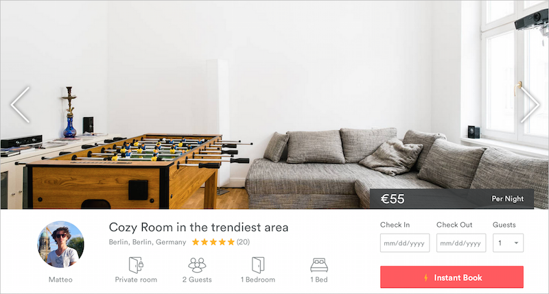 Airbnb Berlin - Cozy Room in the trendiest area